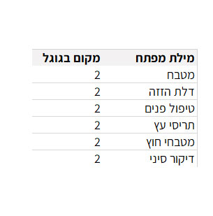 מקום שני בגוגל